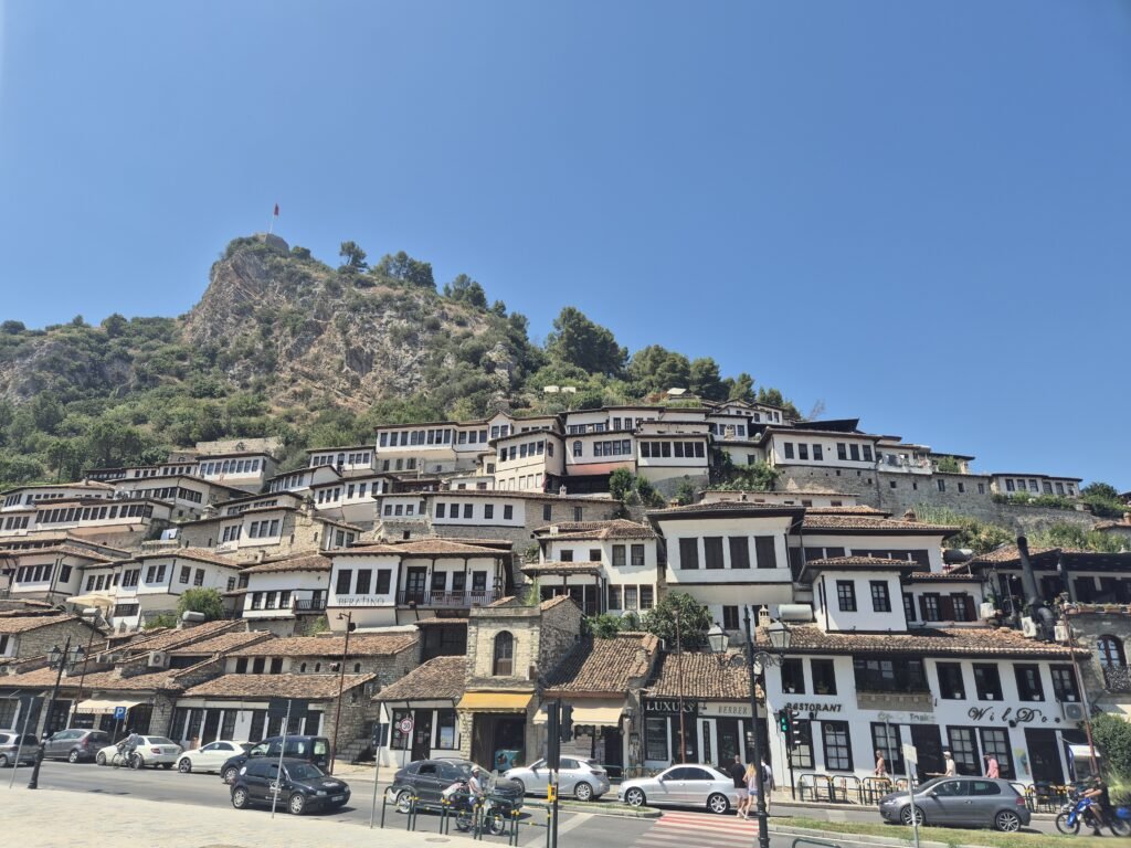 View to Berat City.